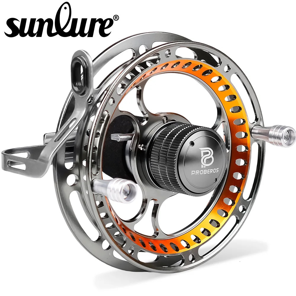 Metal Fly Fishing Reel Full Metal Spinning Gear Raft Casting Lightweight Hand Dial Drag Release Wheel For Sea Freshwater Fishing 250909