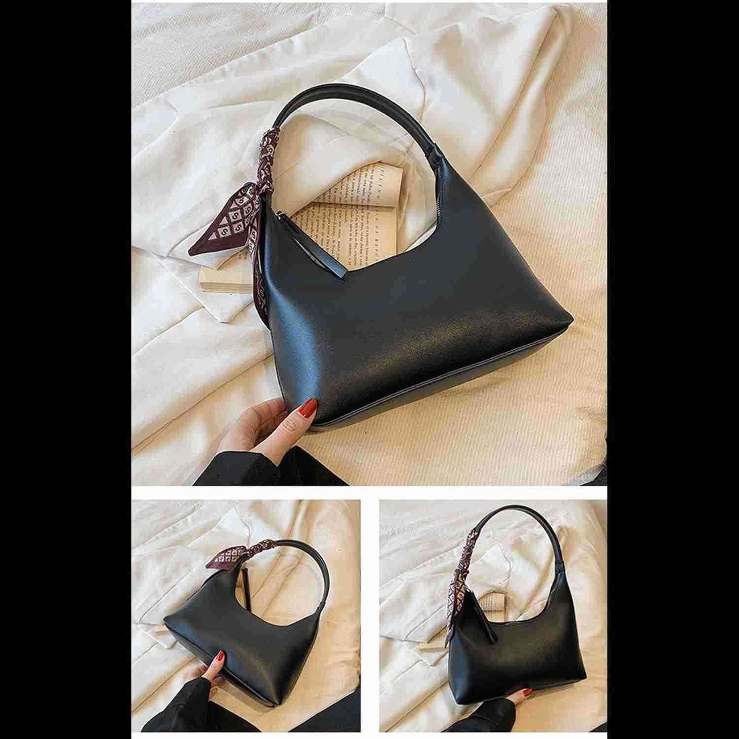 Shoulder Bags for Women Trendy Leather HandbagSmall Clutch Hobo Bag Shoulder Purses With Zipper Closure Z250909
