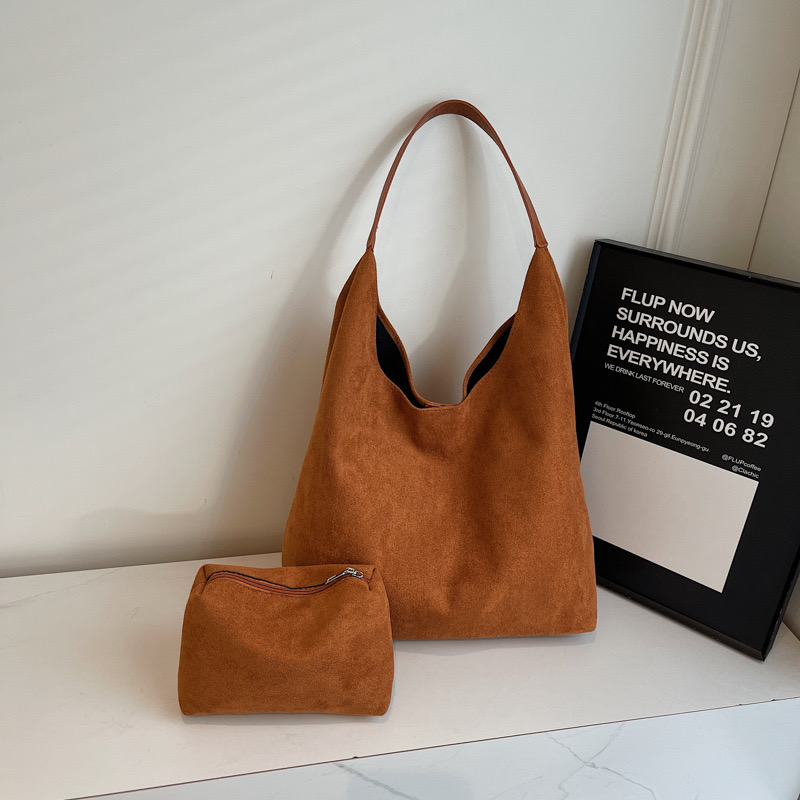 2025 New Designer Shoulder High Quality Women's handbag Purse Suede Tote Underarm Bag Autumn and winter Fashion Shopping bag Free Shipping