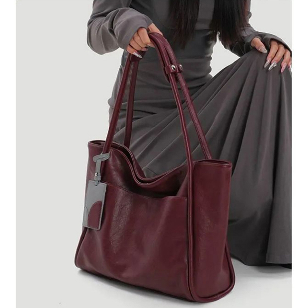 Designer Bag Linen Tote Bag Luxury Bag Canvas Shoulder Bag Wear-resistant Beach Bag Reinforced Edge Double-sided Usable Tooth Print Commuting Shopping