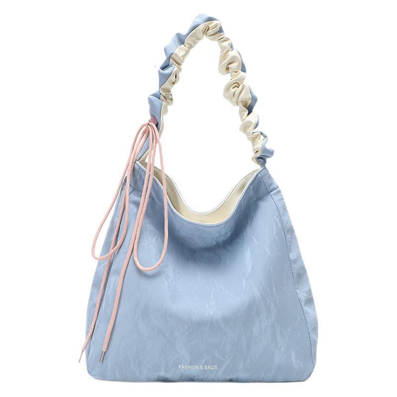 2025 new collection Niche Handbag Fashionable Women's Shoulder Bag Autumn New Item Contrasting Color Designer Bag Minimalist Style Armpit Tote Ba