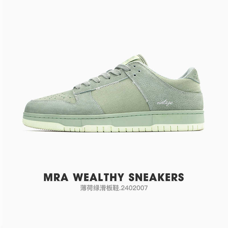 MRA Mint Manbo Sneakers Mens Shoes Summer Fresh Street Sports Casual Shoes Versatile Trendy Shoes L250908