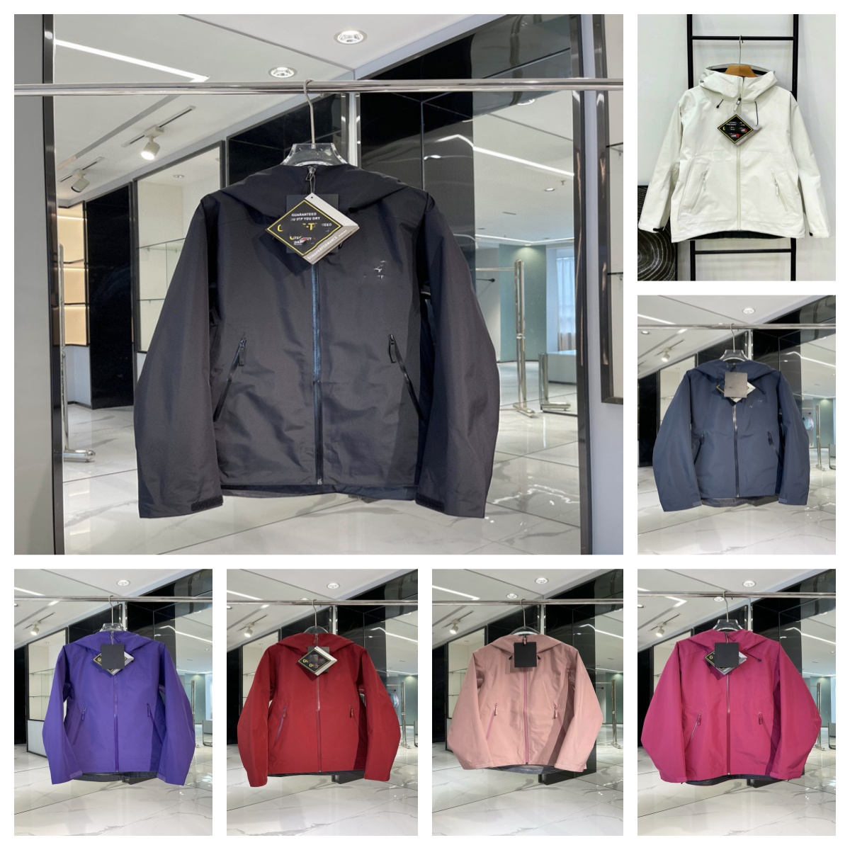 Essentialsas Hoodie Designer Jacket Winter Breaker Brillbreaker Windproof et imperméable Ski de montagne Ski respirant