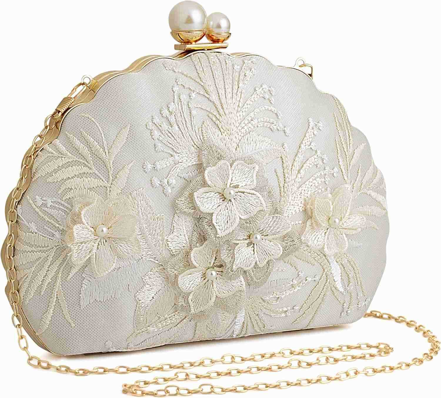 Clutch Purse Women Evening Handbag Top Handle Purse Crossbody Shoulder Bag for Wedding Party Prom Z25909