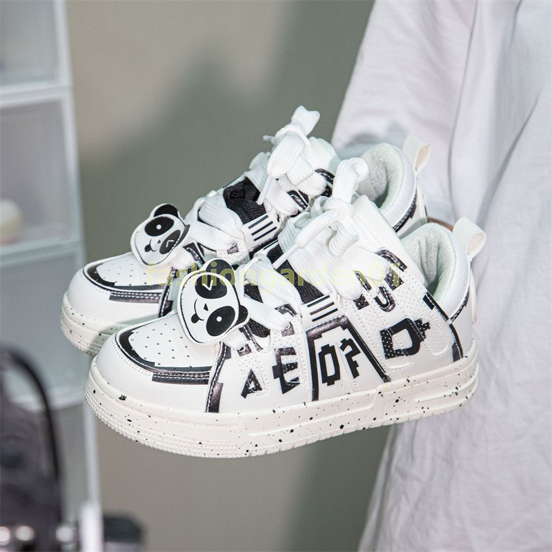 designer shoes sneakers womens mens shoes comfortable mesh breathable casual black white panda graffiti harajuku trainers size 36-44