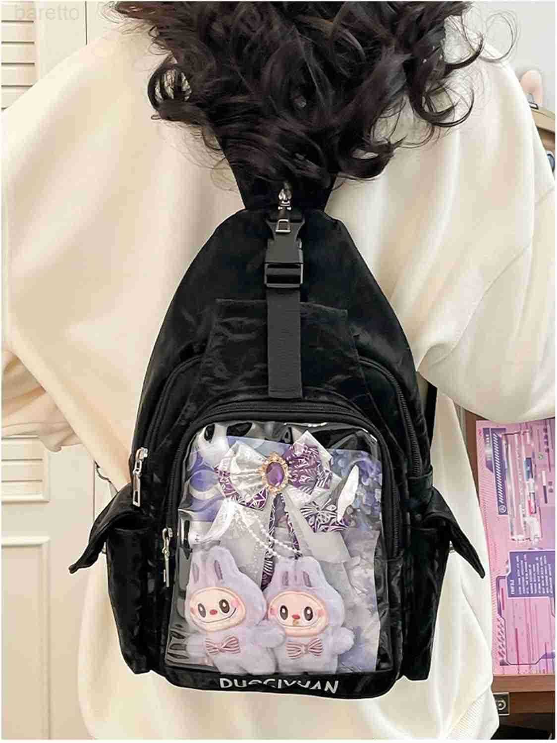 Display Chest Pack Single Shoulder Bag Sport Backpack Packs Hiking Daypack Z250909