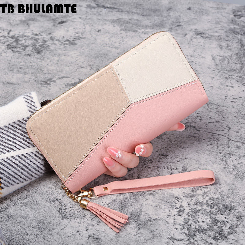 TB BHULAMTE Designer Luxury Bag Wallet 2025 Korean Version New Style Women's Long Zipper Wallet Multi-functional Versatile Large Capacity Phone A