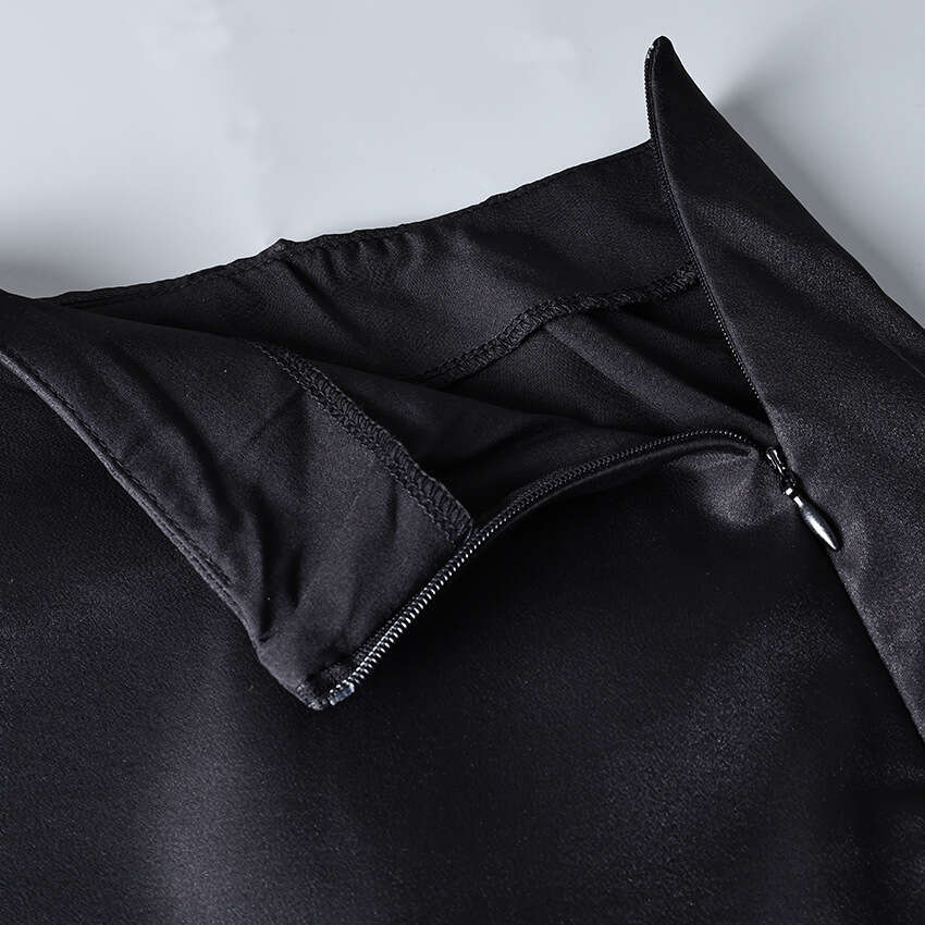 Summer New Design Sense Sheer High Waist Skirt For Women Fashionable Elegant Casual Commuter Style B3