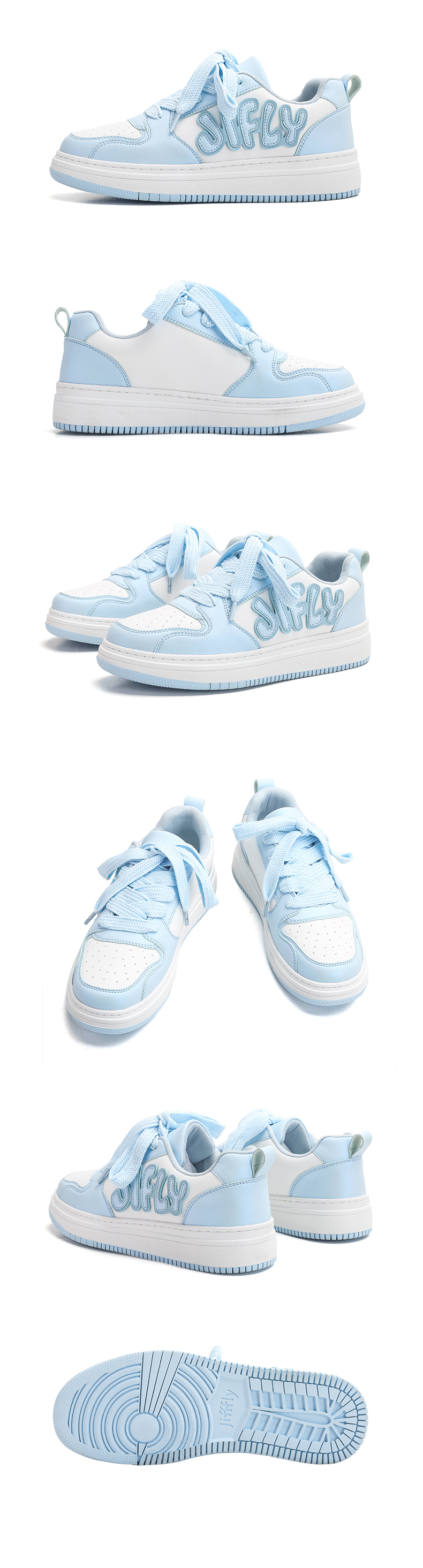 Retro Inspired High Quality Couples' Comfortable Footwear by JiffflyJFY-609