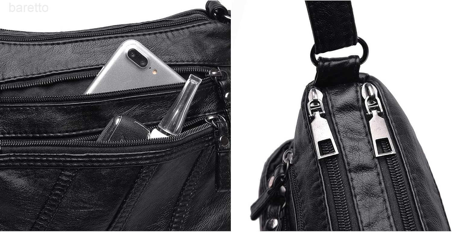 Bags for Women Waterproof Shoulder Bag Messenger Bag Casual PU Leather Ladies Purse Handbag Cross Body Hand Bag Z250909