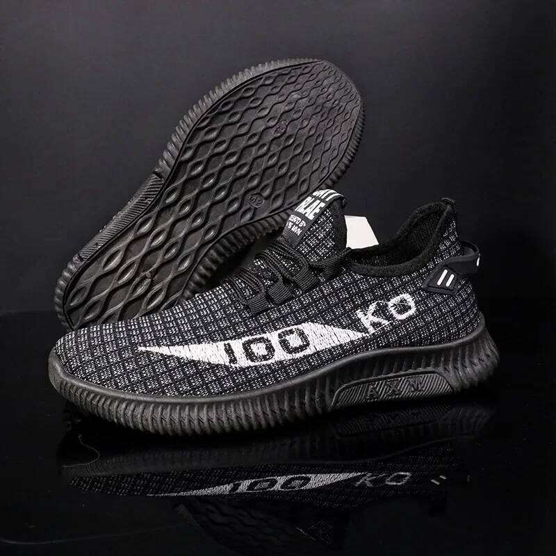 Breathable Mesh Sneakers Comfortable Casual Sp ort Shoes Fashion Shoes Lightweight Deodorant Outdoors Sh oes Plus Size 39-44