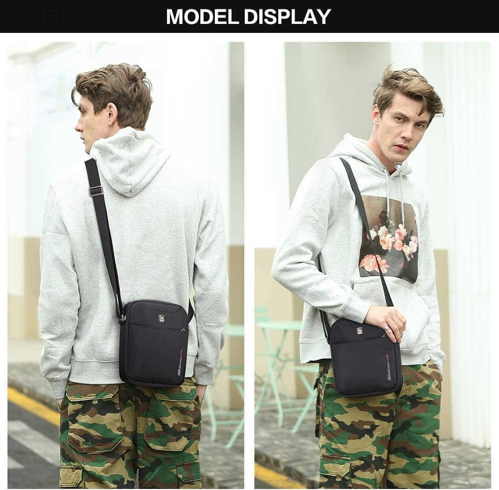 Small Messenger Bag Crossbody Shoulder Bags for Men Mini Sling Pack Handbag Mens Nylon Travel Purse Z250909