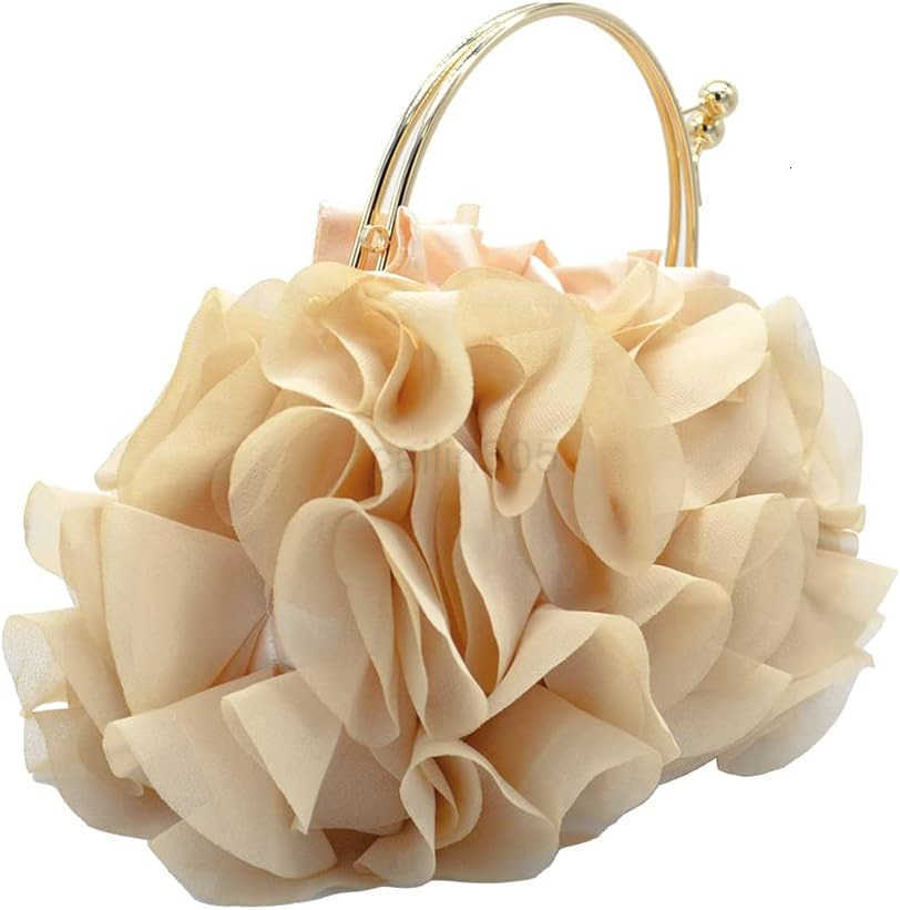 Floral Clutch Purses for Women Satin Clutch Evening Bag Party Prom Handbags Bride Purse Z25909