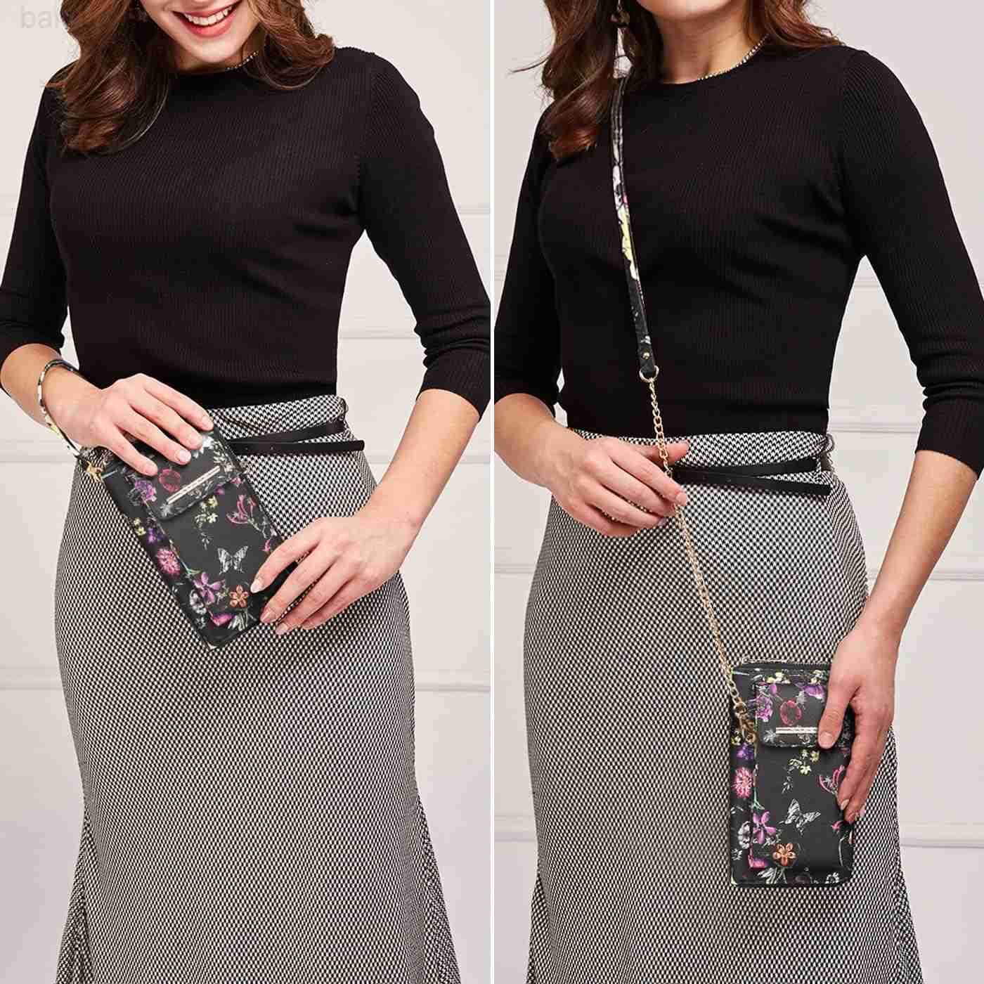 Crossbody Bag Phone Purse Handbag for Women Shoulder Bag Wristlet Wallet with Multi Pockets Z250909