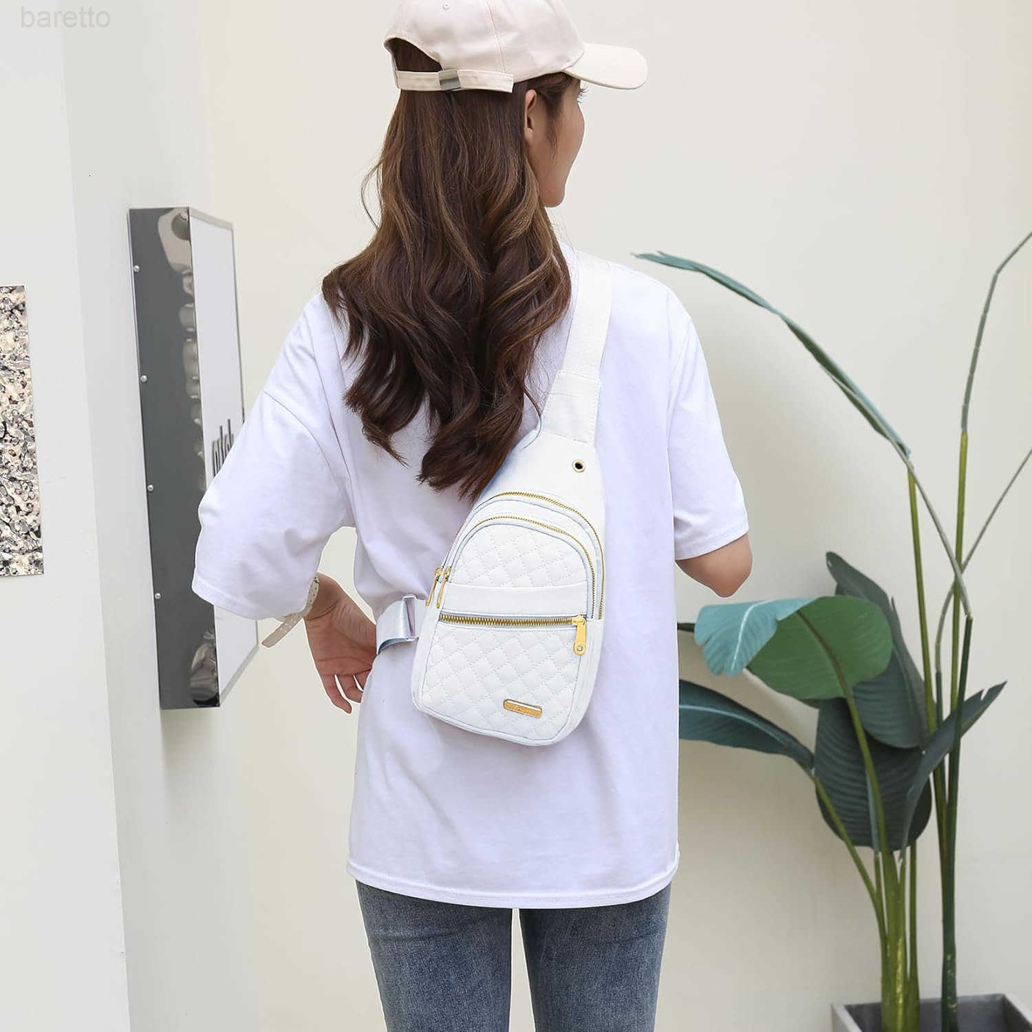 Sling Bag For Women Men Casual Crossbody Sling Backpack Z250909