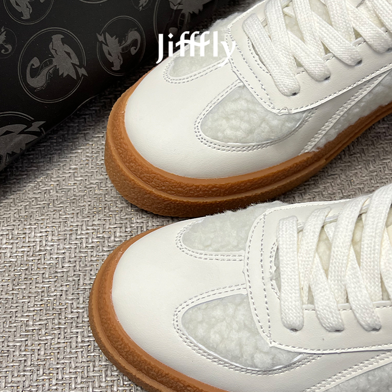 Jifffly Men's Casual Sneakers - Trendy Fall/Winter Athletic Shoes for CouplesJFY-260