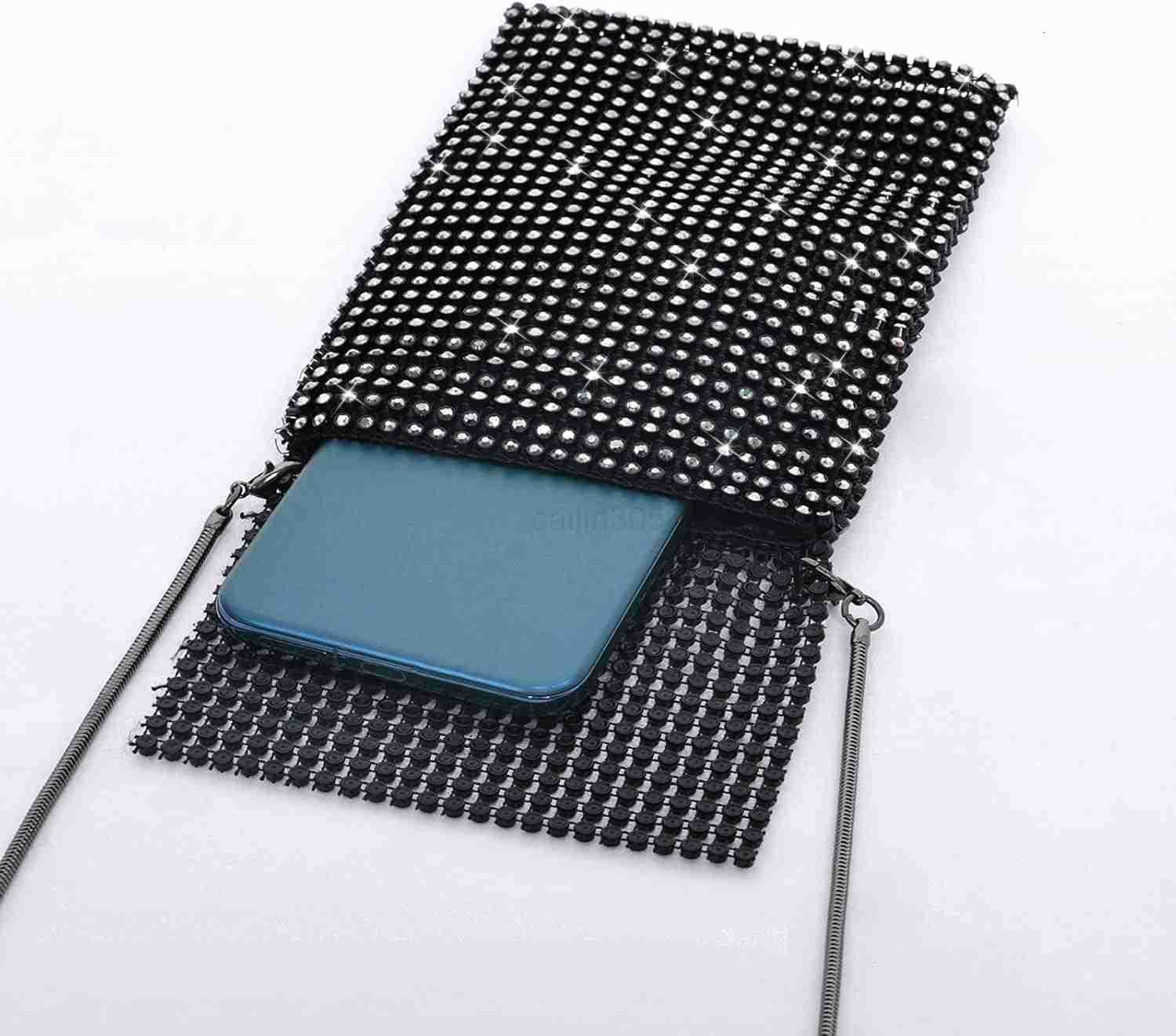 Purses Womens Evening Handbags Crossbody Clutch Purse Crystal Rhinestone Bag Small Shoulder Sparkling Wedding Party Bag Z25909