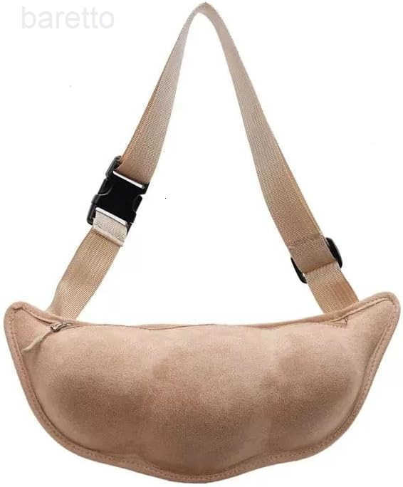 Green Soybeans Shaped Crossbody Bag Novelty Bag Cute Pea Shaped Funny Pack Plush Chest Purse for Women Z250909