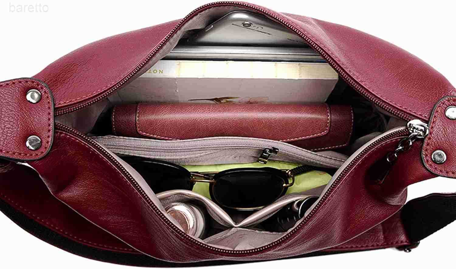 Womens Medium Retro Sling Shoulder Bag from Soft Faux Leather Handbag Z250909