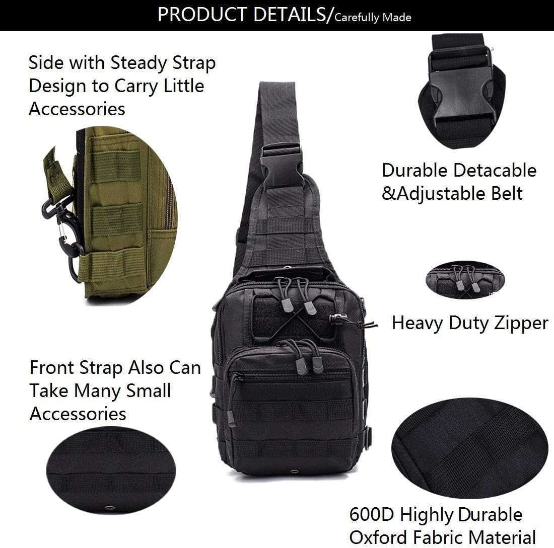 Backpack Outdoor Shoulder Bag Satchel Sling Chest Packs Daypacks Z250909
