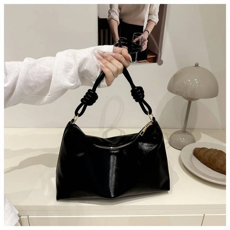 Fashionable Soft Leather Broadband Commuting Handbag Armpit Bag Women's Shoulder design Bag 2025 Autumn New Designer Women's Crossbody Bag