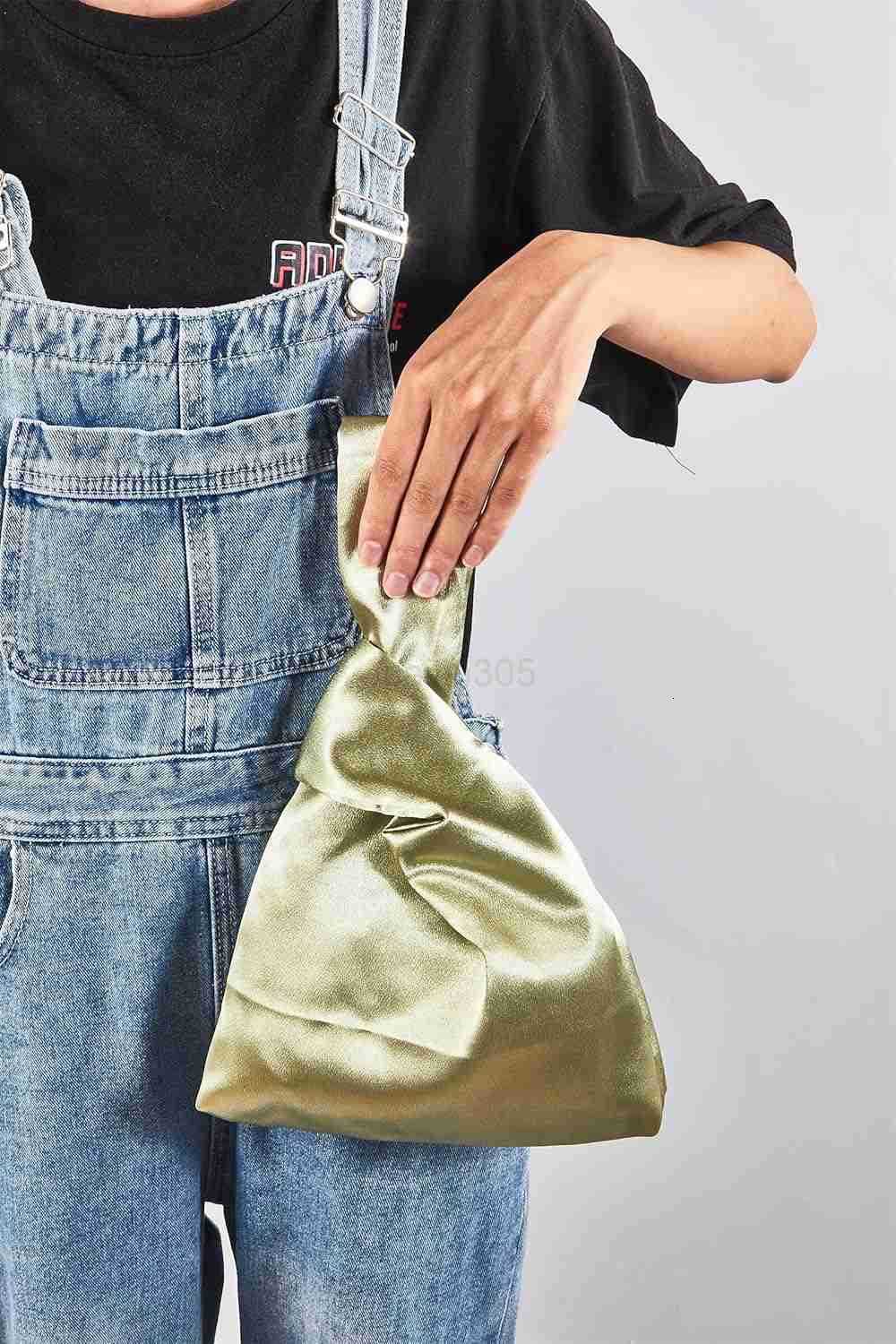 Satin Evening Bag Clutch Handbag Mini Purse Small Wristlets Tote Wedding Party Bags Z25909