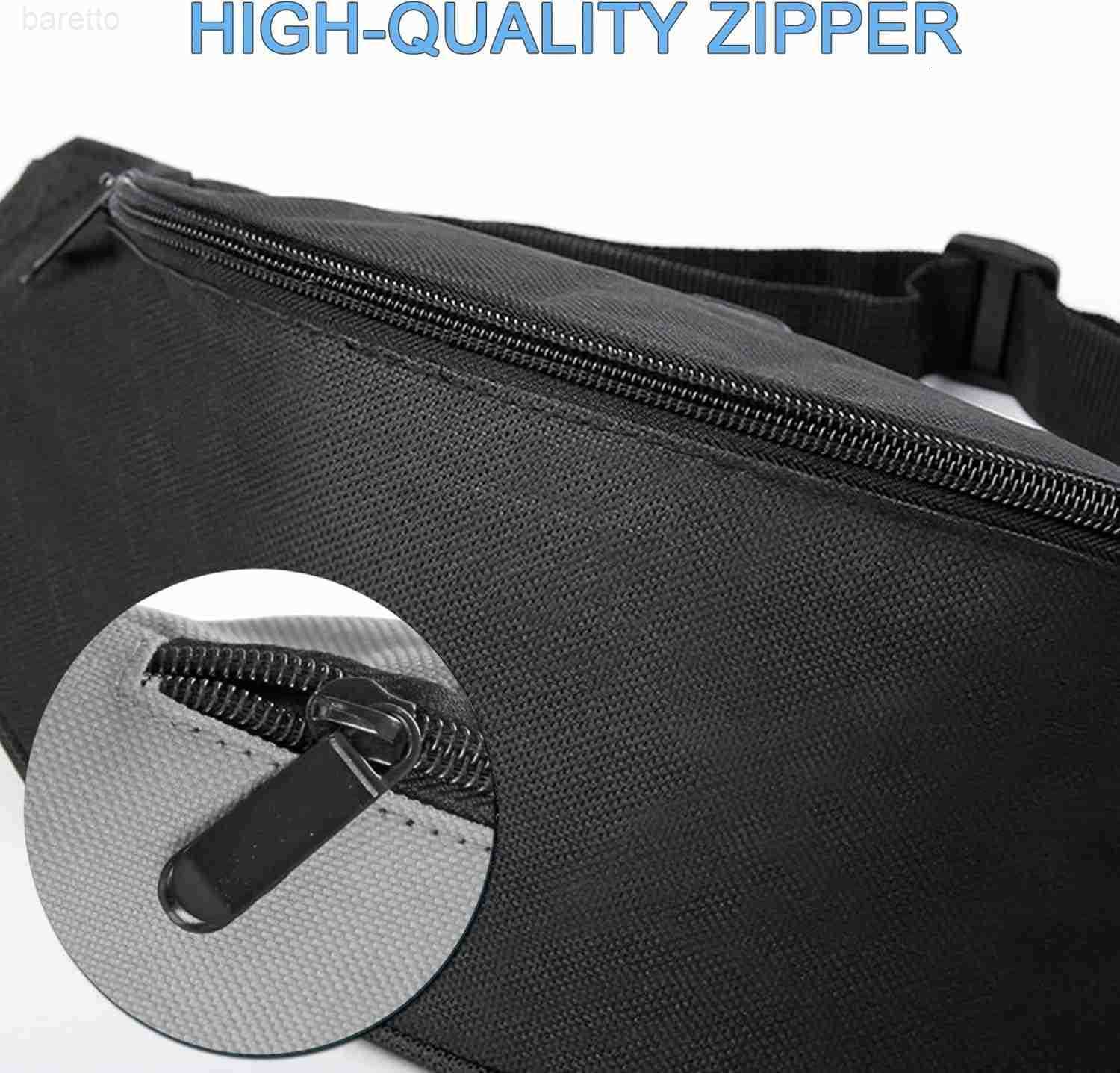 Crossbody Fanny Pack for MenWomenLarge Waist Bag Hip Bum Bag with Adjustable Strap for Outdoors Workout Traveling Casual Running Hiking Cycling Z25090