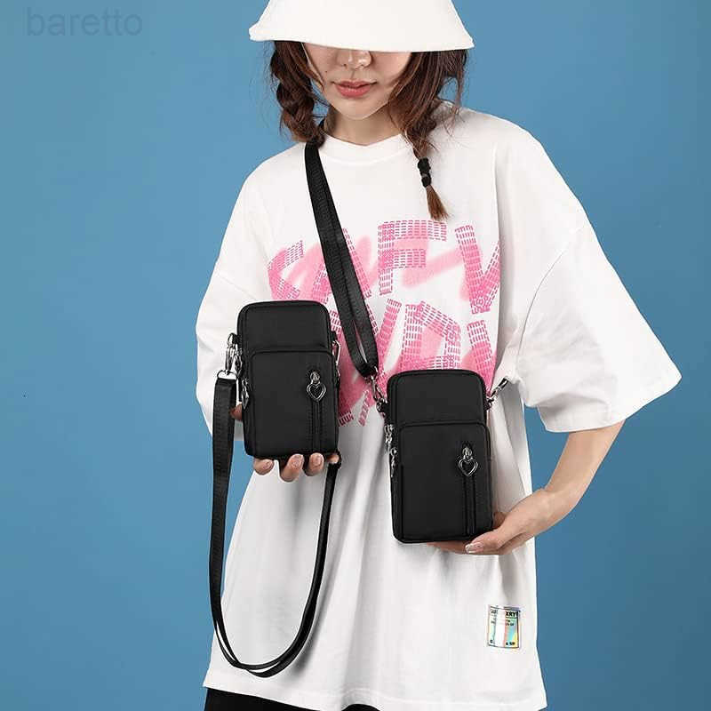 Oxford Crossbody Shoulder Bag Cellphone Pouch Purse for Samsung Galaxy S24 S23 FE S23 S22 S21 S20 FE S10e A01 A54 Z250909