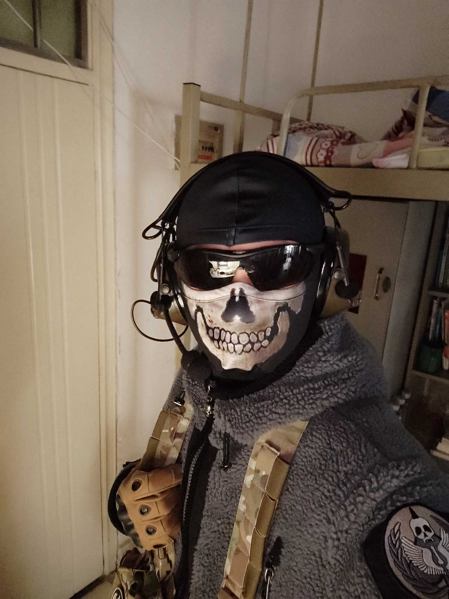 New Call of Duty 19 COD19 Ghost Squad Skull Balaclava Ski Hood Cycling Skateboard Warmer Full Face Ghost Mask H250908