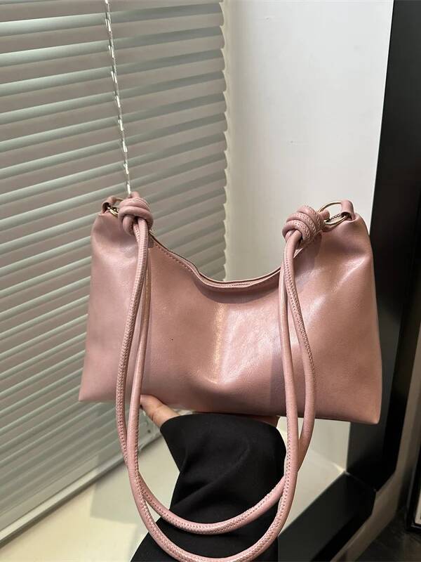Fashionable Soft Leather Broadband Commuting Handbag Armpit Bag Women's Shoulder design Bag 2025 Autumn New Designer Women's Crossbody Bag