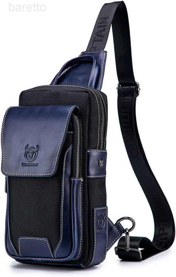 Leather Sling Bag Crossbody Backpack for Men Women Multipurpose Single Shoulder Chest Pack Daypack Outdoor Travel Casual Day Pack Coffee Z250909