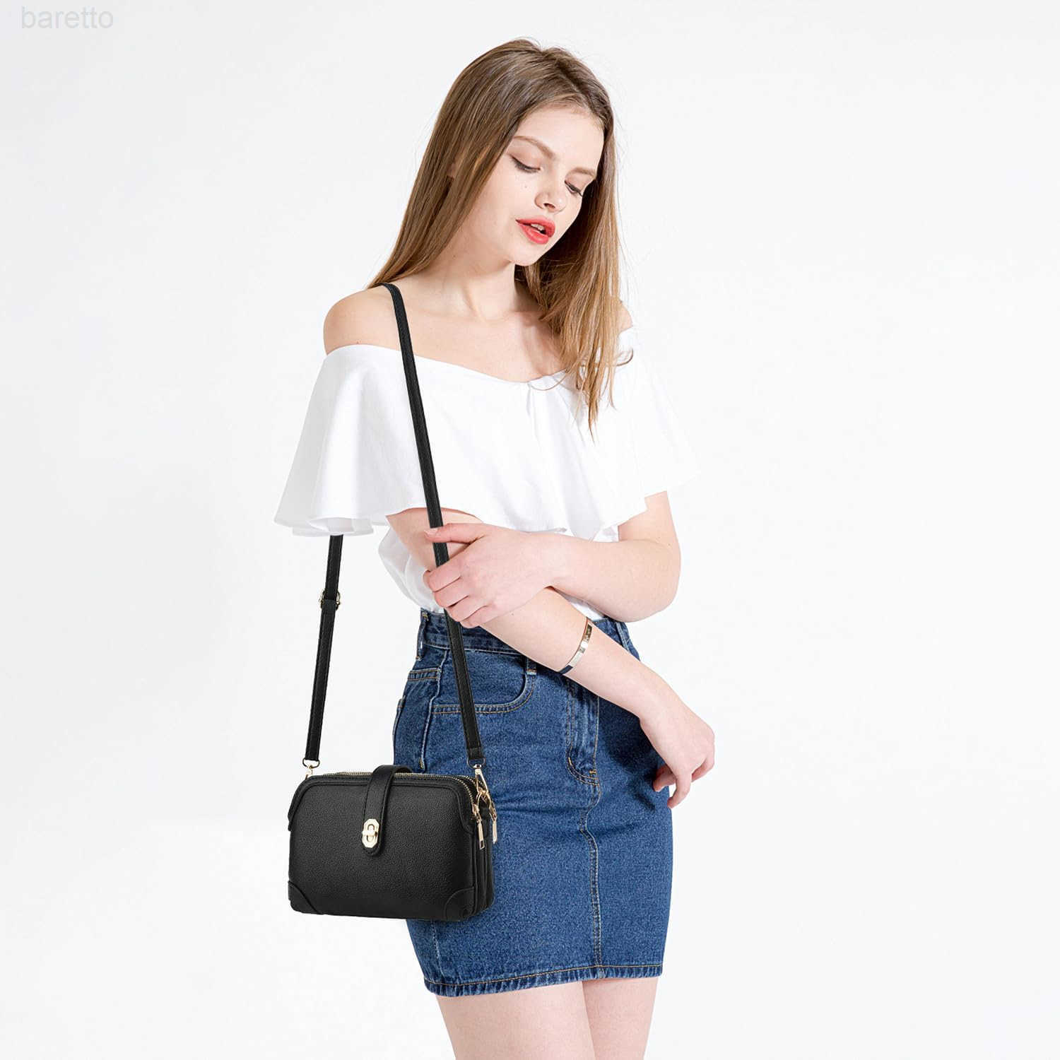Small Crossbody Bags for Women Fashion Cell Phone Purse Ladies Multiple Pockets Shoulder Handbags Lightweight Wallet Z250909