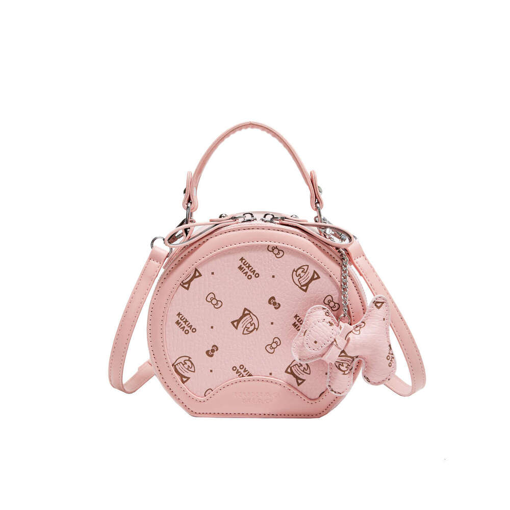 Kong Light Hong Luxury Cake For Women 2025 New Round Small Bag High-Quality Texture Spring Summer Crossbody Handbag