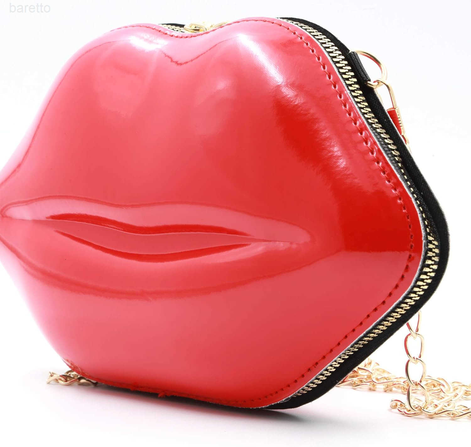Red Lip Clutch Pursenovelty PU mini Evening handbags Crossbody Bag for Women trendy Z250909