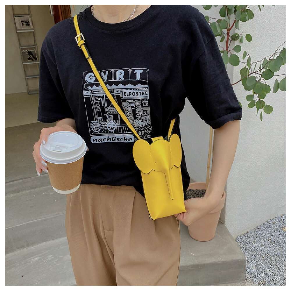 Girls Fashion Cute Elephant Crossbody Bags for Women Leather Soft Small Purses Card Wallet Phone Shoulder dh2931047