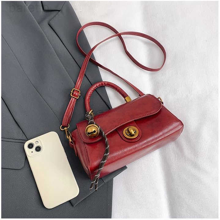 Bags for Women PU Leather Single Shoulder Handbag Retro Clutch Purse Small Crossbody Bags Hobo Purses Z250909