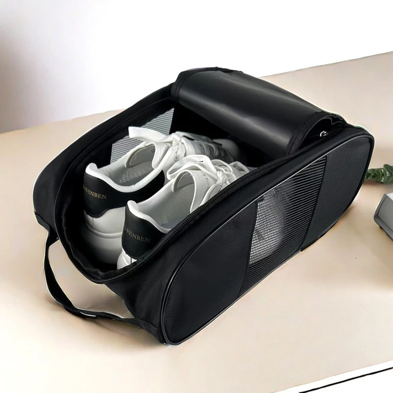 Outdoor Golf Shoes Bags Travel Shoes Bags Home Zippered Dustproof Gym Sport Shoes Storage Bag For WomenMen 250909