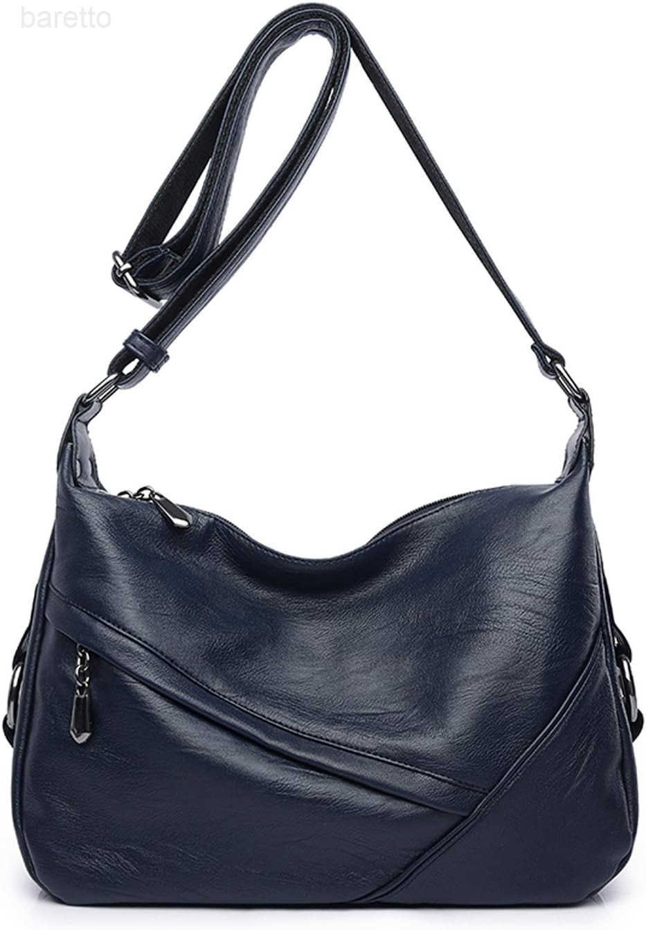 Womens Medium Retro Sling Shoulder Bag from Soft Faux Leather Handbag Z250909