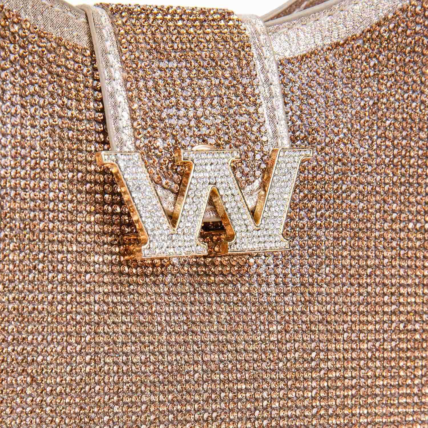 Evening Handbags Sparkling Crystal Purse Daily Casual Shoulder Bag Z25909
