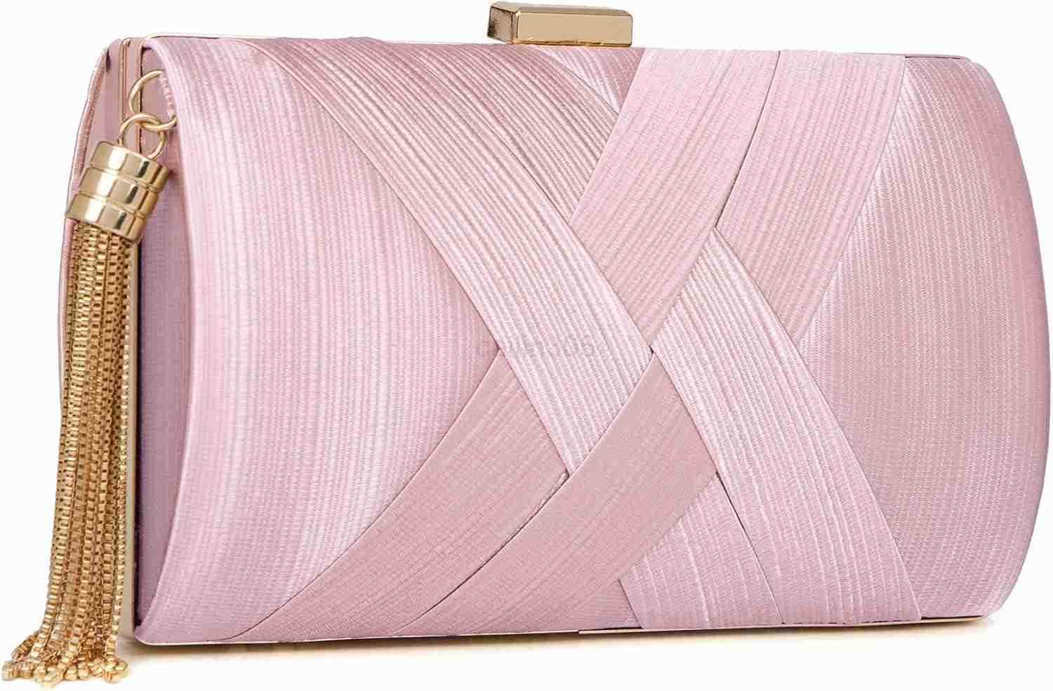 Purses for Women Formal Evening Clutch Purse Shoulder Cross Body Bags for Wedding Party Handbag with Tassel Z25909