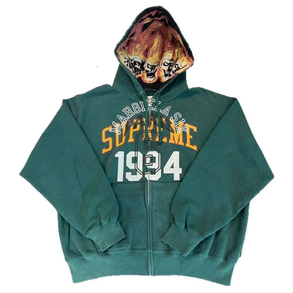 Zipper Cardigan 2025 New 1994 English 3D Print National Trend Treasure Boy Hoodie