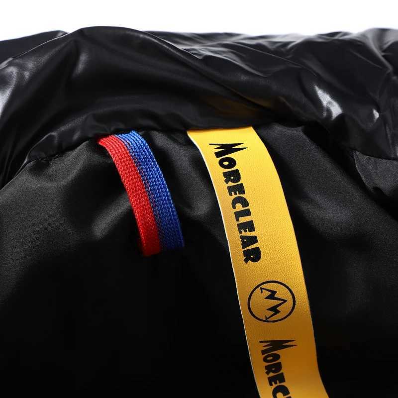 New Mens Winter Black Fashion Cold Warm Jacket Padded Thickened 90 White Duck Down Solid Color Fashion Leisure JacketXJ250909