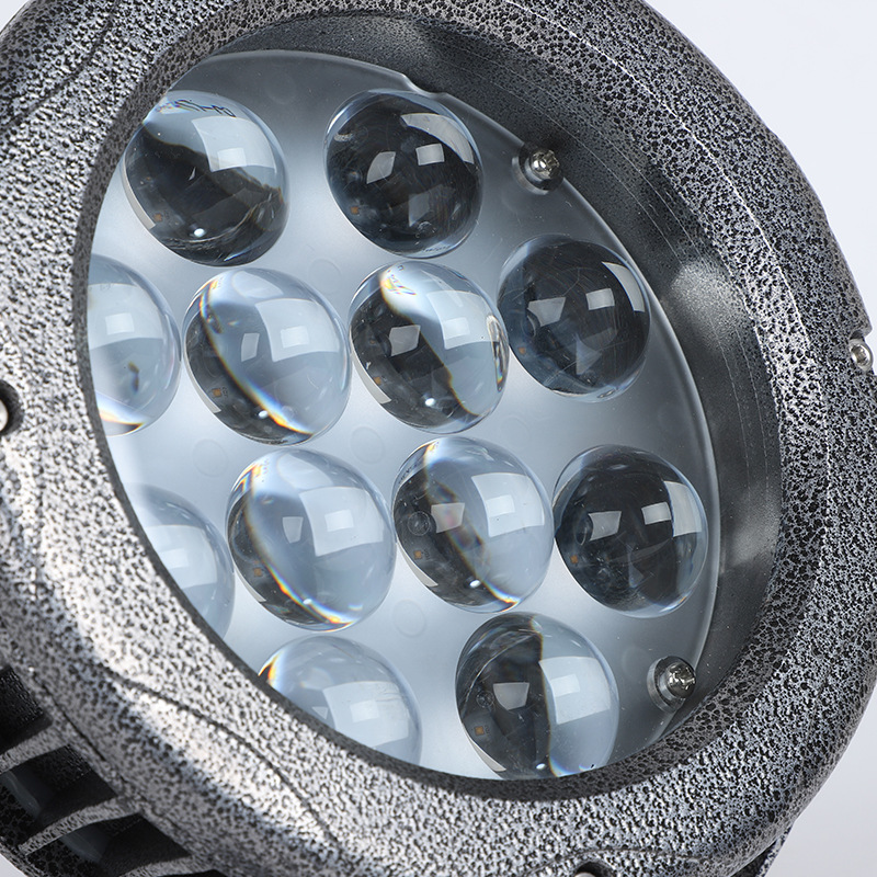 High - Intensity LED Spotlight, Durable Aluminum Build, Ideal for Indoor and Outdoor Lighting