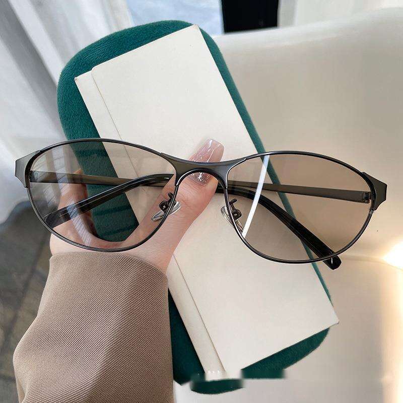 2025 Trendy American - Style Metal Cat - Eye Sunglasses for Women - Sweet & Regal Look with UV Protection