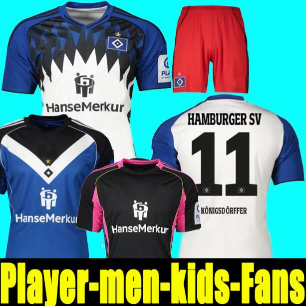 2025 2026 S-4XL Hamburger SV Soccer Jerseys PHERAI KONIGSDORFFER GLATZEL KARABEC REIS SCHONLAU MEFFERT ELFADLI RICHTER DOMPE MUHEIM football men kids 5
