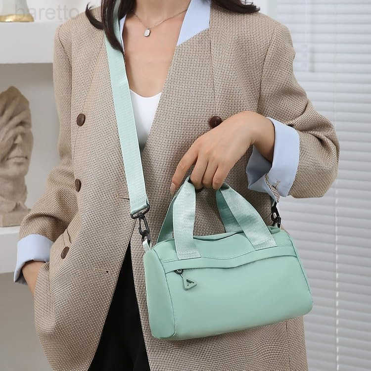 Gym Bag Casual Single Shoulder Crossbody Oxford Cloth Tote Z250909