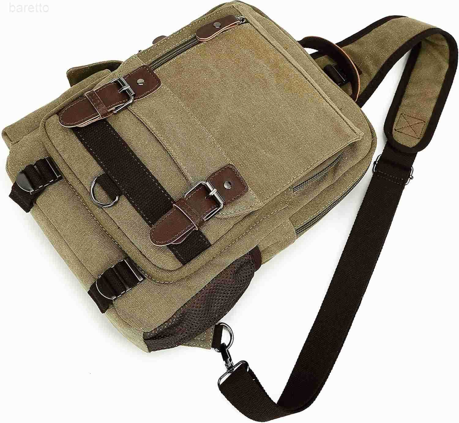 Canvas Messenger Bag Sling Bag Crossbody Bag Shoulder Bag Retro Cross Body Handbags Z250909