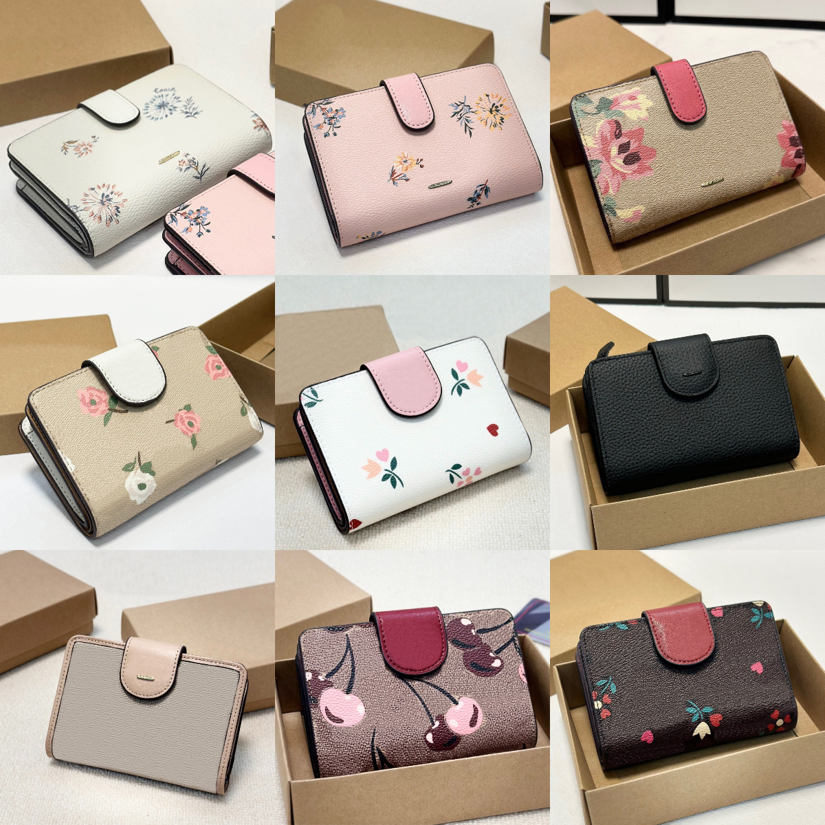 Designer Cow Leather Wallet Fashion Mens Womens Coin Purses Luxury High Quality Short Wallet For Men Credit Card Wallets Pouch With Box