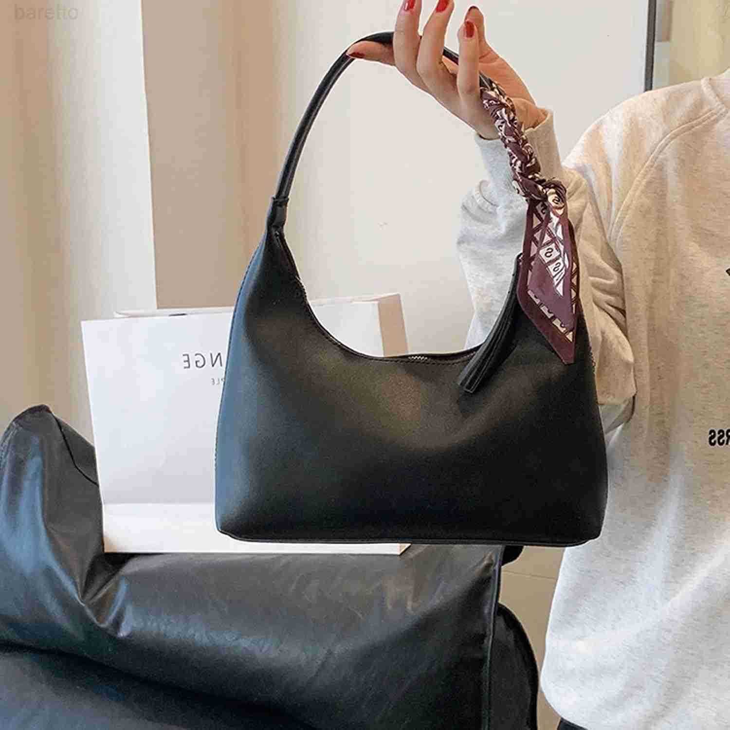 Shoulder Bags for Women Trendy Leather HandbagSmall Clutch Hobo Bag Shoulder Purses With Zipper Closure Z250909