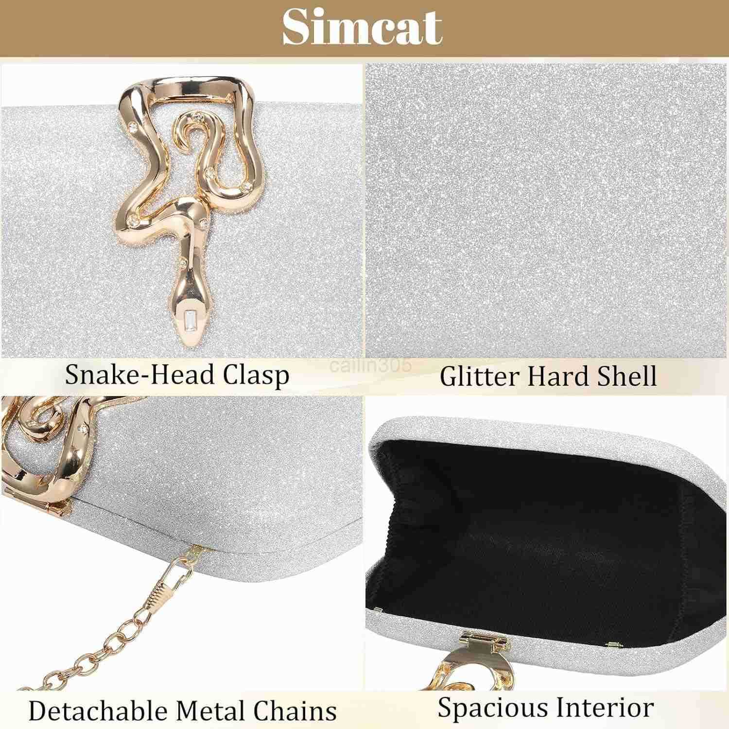 Glitter Clutch Purses for Women Elegant Evening Bag for Parties Weddings and Formal Events Z25909